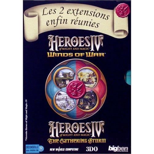 Heroes of Might & Magic IV Winds of War (Add on) + The Gathering Storm (Add on) Pc
