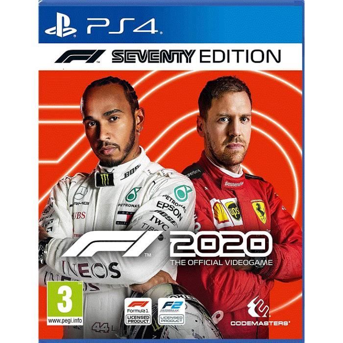 F1 2020 Seventy Edition Jeu PS4