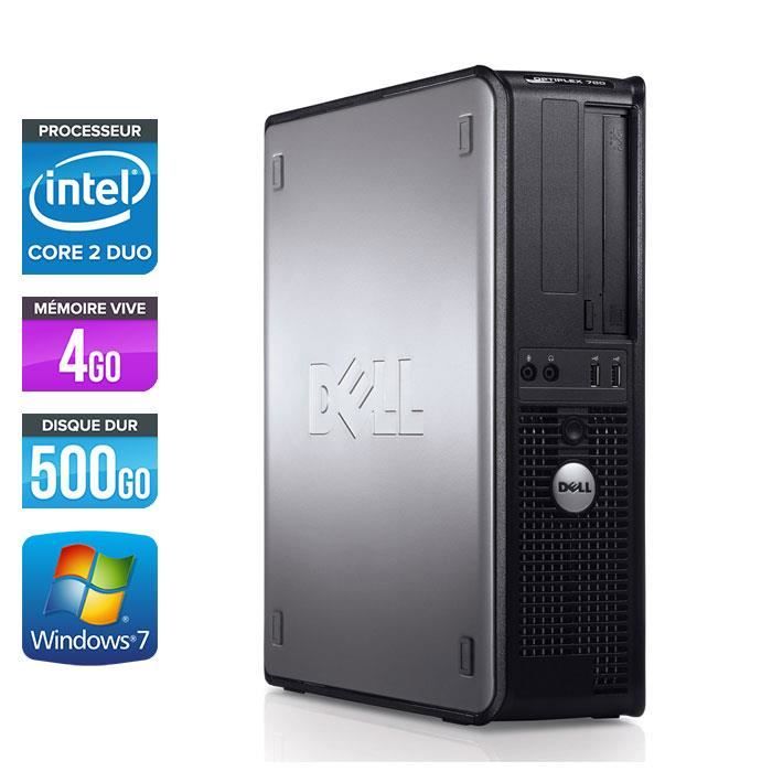 Pc de bureau Dell 780 DT - E7500 - 4Go - 500Go