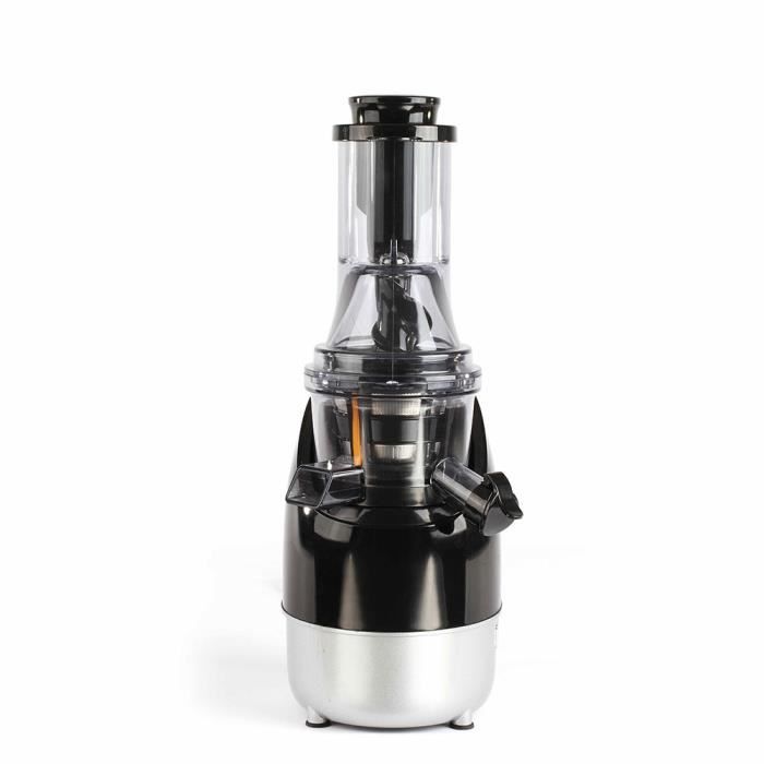 Extracteur de jus - LIVOO DOP186 - Noir/Gris - Rotation lente - 200 W - Nettoyage facile - Livoo