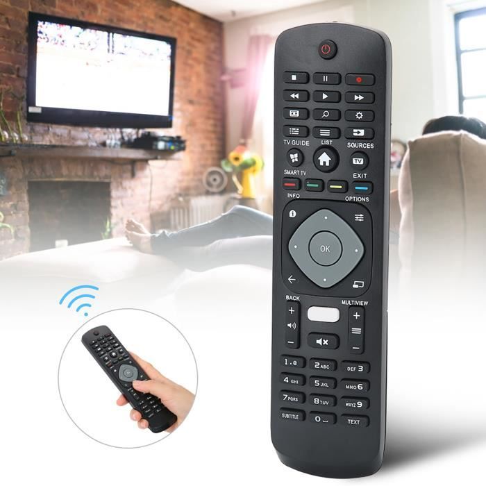Télécommande De Remplacement Pour TV PHILIPS 40PFL5206H/12 - Neuf En Emballage - Compatible Générique