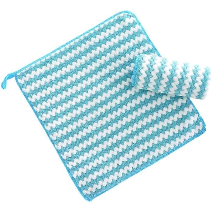 Torchon De Cuisine Winkler 100% Coton - 48x72 Cm, écru, Motif Shadoks, Pour Vaisselle Et Nettoyage