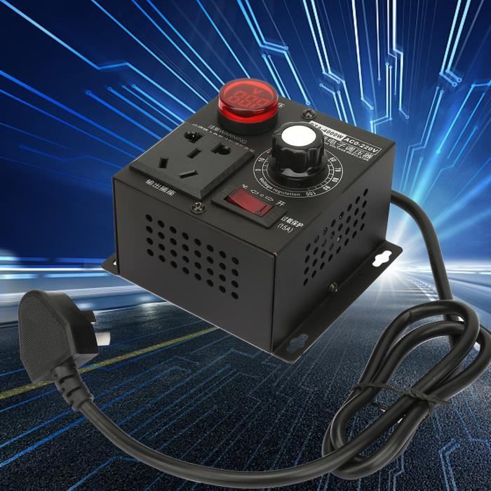 Régulateur De Vitesse KBIC SCR340 Pour Moteur DC Brossé - 120V, 1000W - Contrôle De Tour Haute Puissance