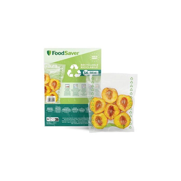 FOODSAVER FOODSAVER 36 SACS RECYCLABLE (0.94L) 1218223 Cdiscount Maison