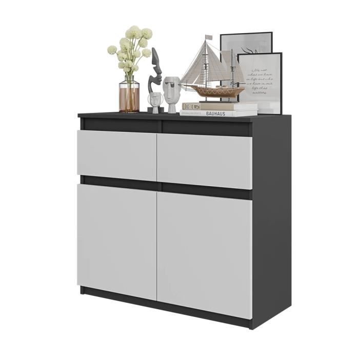 YITAHOME Commode à 6 tiroirs en Bois pour Chambre à Coucher, Table
