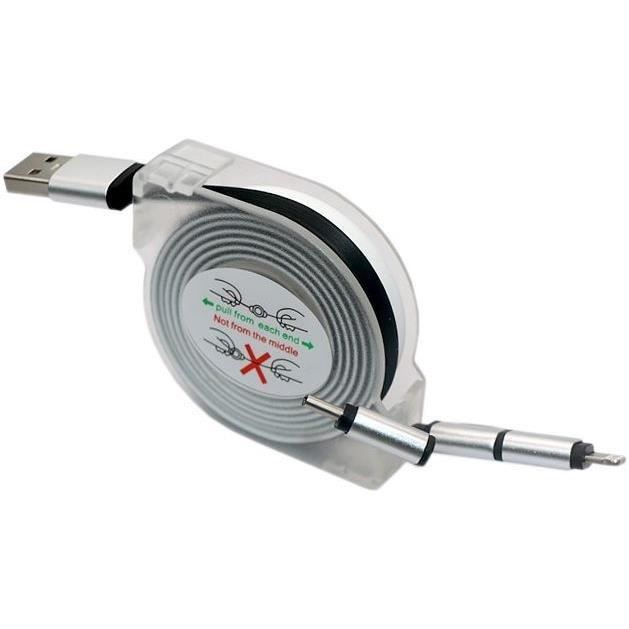 GAO Câble chargeur USB universel 3en1, 2m - vue 1