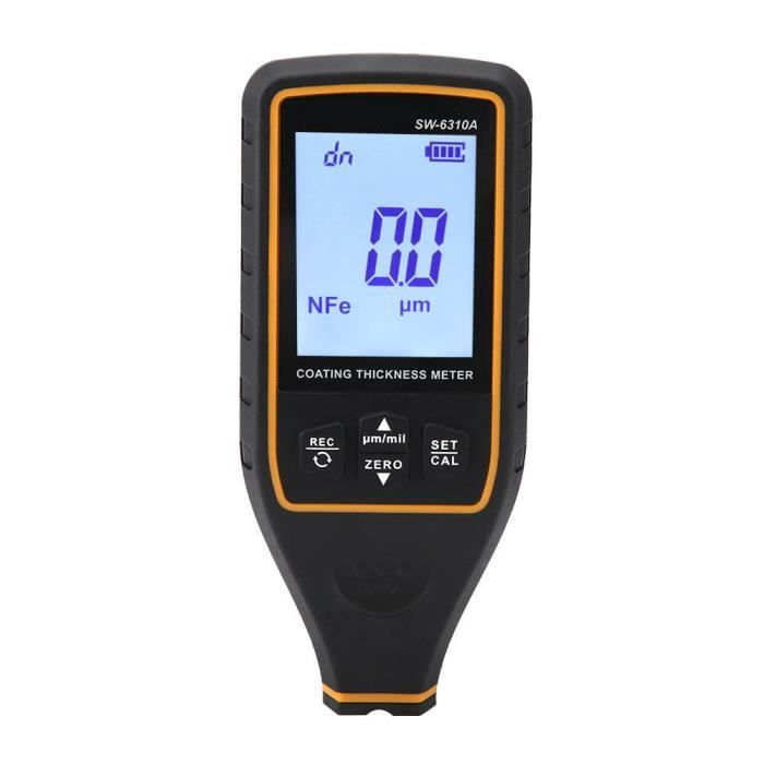 Testeur D'Épaisseur De Revêtement Numérique TC100 - Mesure Peinture Voiture 0.1µm à 1300µm