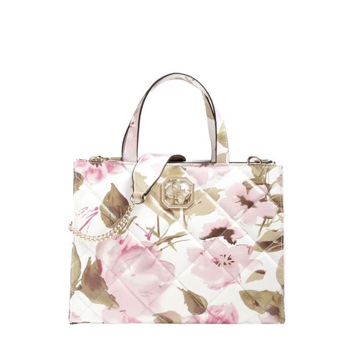 Sac guess sales fleuri rose