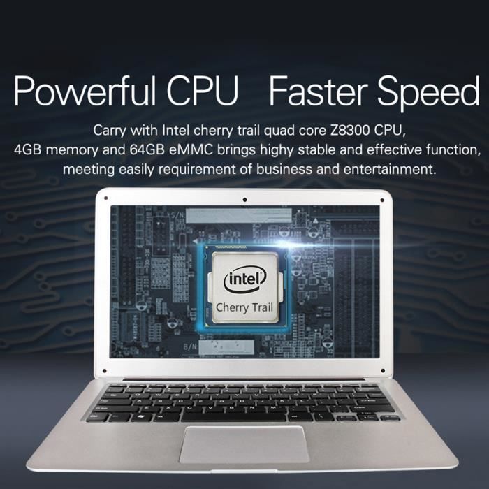 Jumper EZbook 2 Ultra-mince Laptop 14.1inch Ordinateur