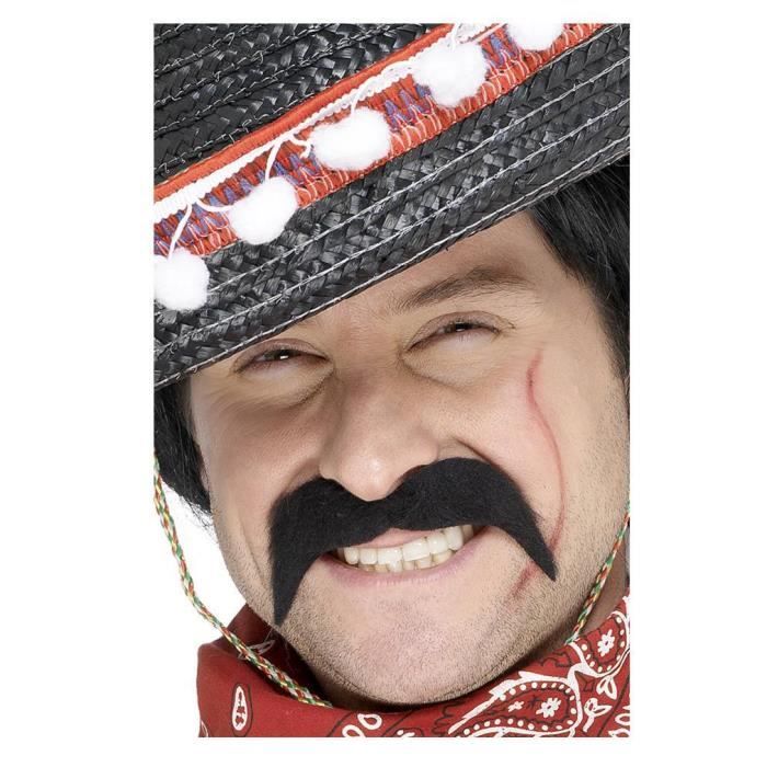 Bandit Mexicain MOUSTACHE COSTUME ROBE FANTAISIE ACCESSOIRE