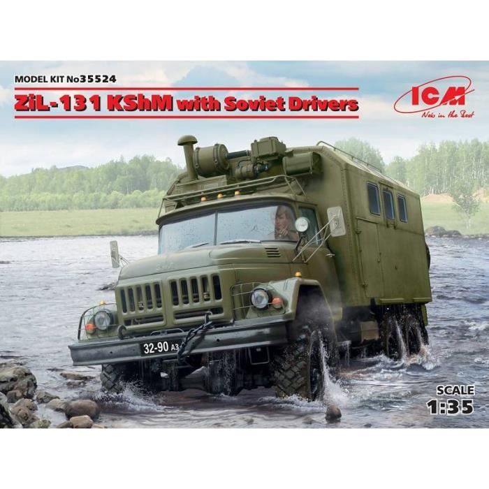 Maquette Camion Russian Zil-131truck (early Version) W