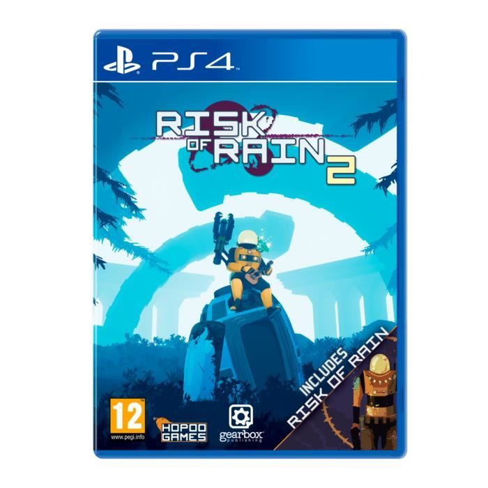 Just For Games Jeu Vidéo - Risk Of Rain - 1+2 P4 Vf - Multijoueur - Action - Inclus Risk Of Rain 1