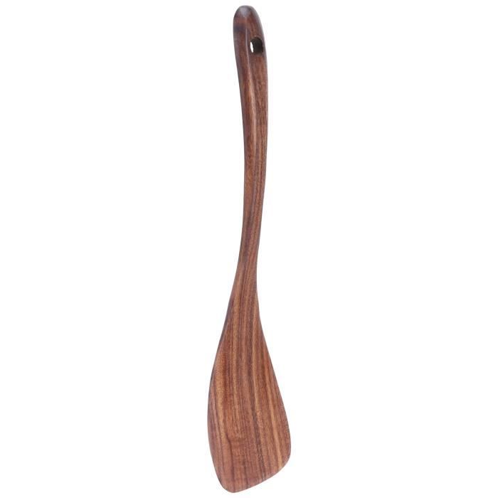 Spatule en bois antiadhésive KEENSO avec manche long - Maison