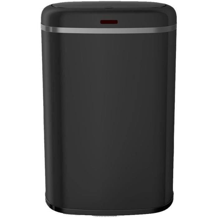 Poubelle de Cuisine Automatique - LOGAN - 58 L - Inox Noir Mat - Kitchen Move