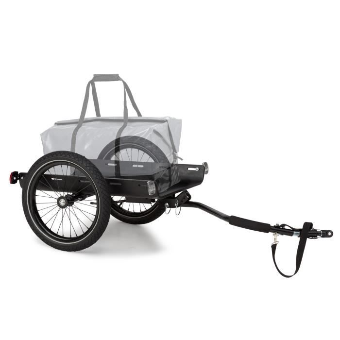 Remorque de vélo - Klarfit Companion Travel - 40 kg - Pneus 16\