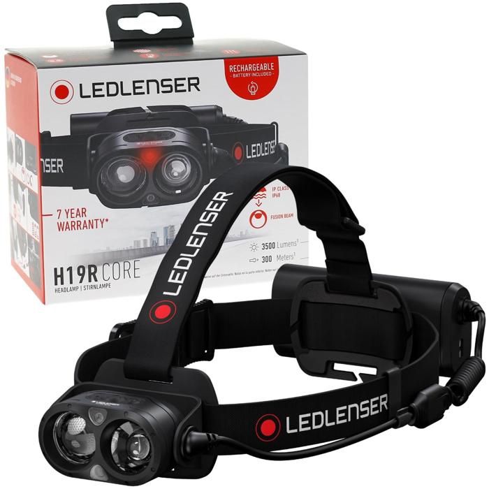 Lampe frontale LEDLENSER H19R CORE 3500 lumens rechargeable-Ledlenser