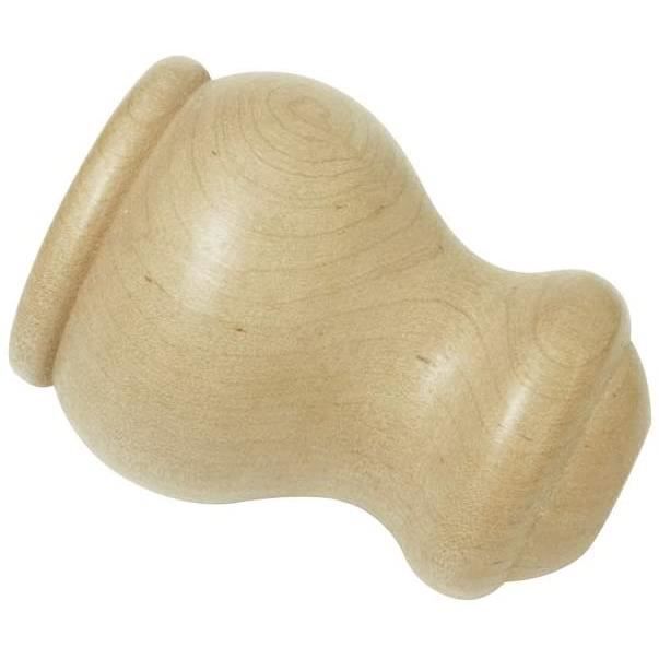 Embout Tringle Rideau Bois