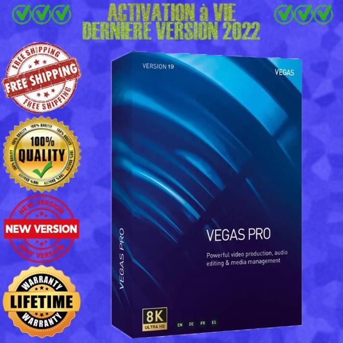 MAGIX VEGAS Pro 2022 PC WINDOWS 🔥🔥ACTIVATION À VIE🔥🔥EMAIL LIVRAISION EXTRA-RAPIDE (20s) (à Télécharger)🔥🔥