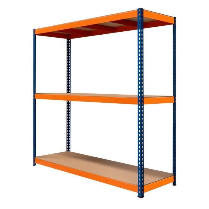 Étagère Rayonnage D'atelier STILKER 09006 - Capacité 2000kg - Neuve Sous Emballage