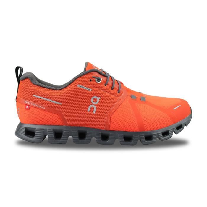 Basket ON RUNNING Cloud 5 Waterproof Flame - Chaussures de Running pour Adulte