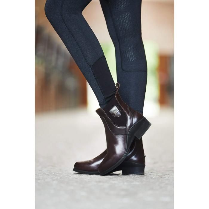 Bottines déquitation en cuir femme B Vertigo Jodhpur Neptune - ambre brown Bottines déquitation en cuir femme B Vertigo Jodhpur Neptune - ambre brown