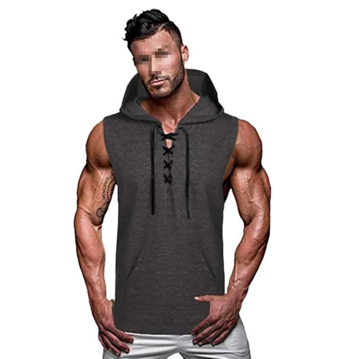 Débardeur shop a capuche