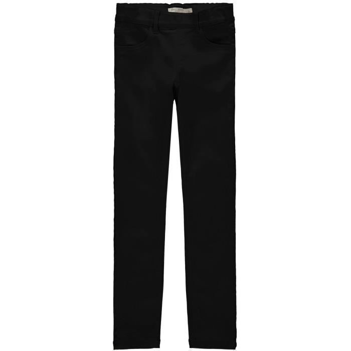 Jegging fille Name it Super stretch black Black Cdiscount Pr t