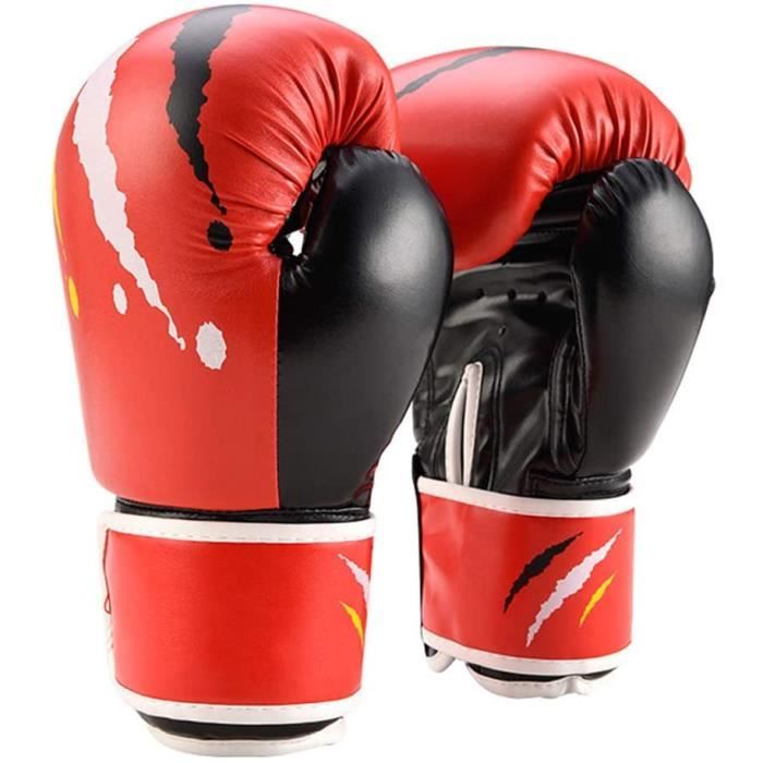 Gants De Boxe Enfant – Pour Muay Thai, Kickboxing, MMA – Taille 3-13 Ans – Rembourrage Protège Mains - 4