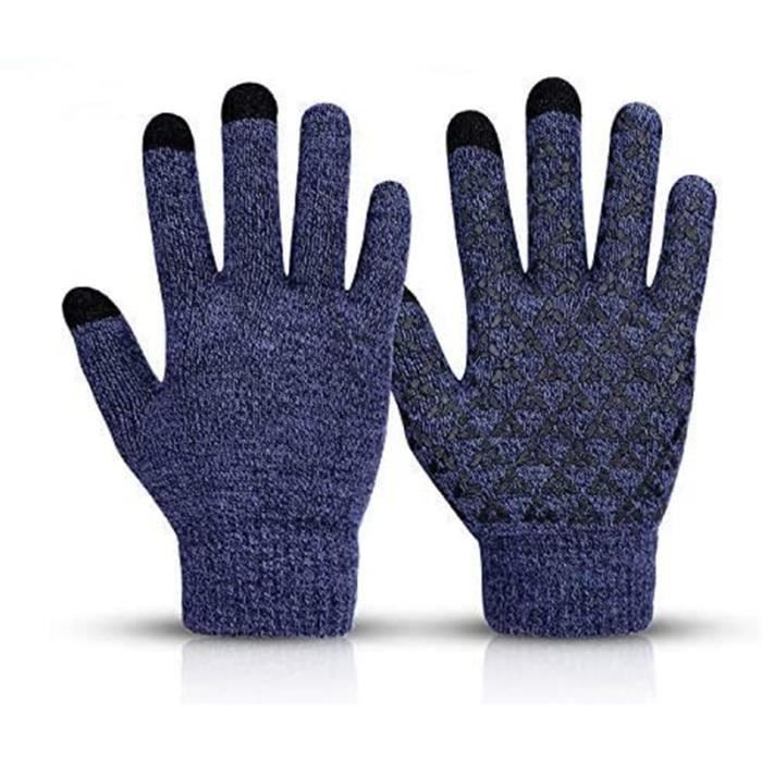 Hiver chaud écran tactile gants Kitted laine mitaines hommes femmes Hiver chaud écran tactile gants Kitted laine mitaines hommes femmes