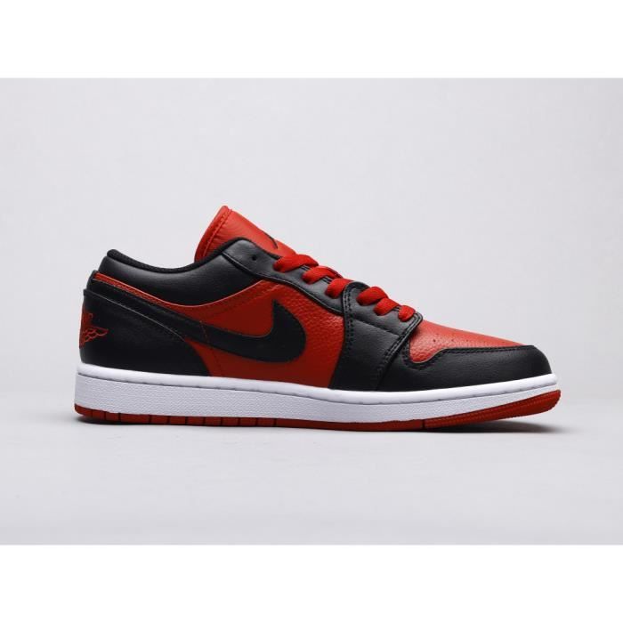 Jordan 1 sales basse rouge