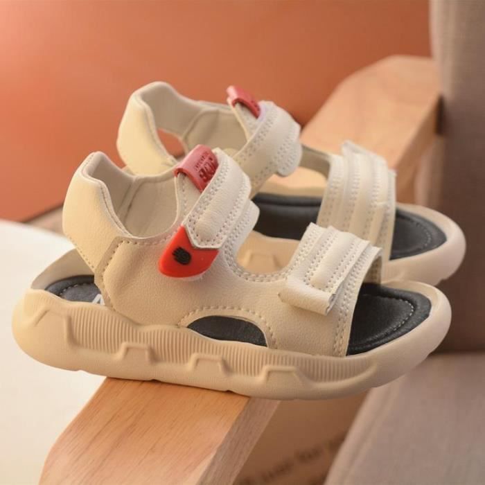 Sandales Garçon Chicco à Double Velcro - Légères, Souples Et Respirantes - Bleu