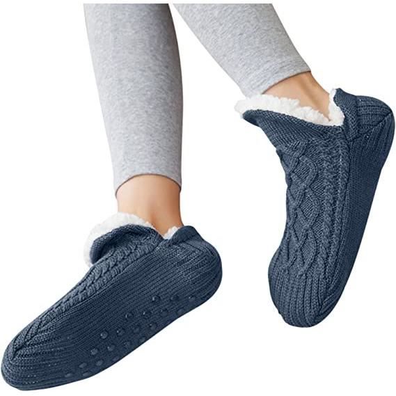 Chausson polaire femme sale