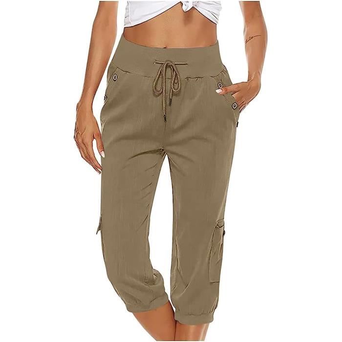 Pantacourt hot sale cargo femme