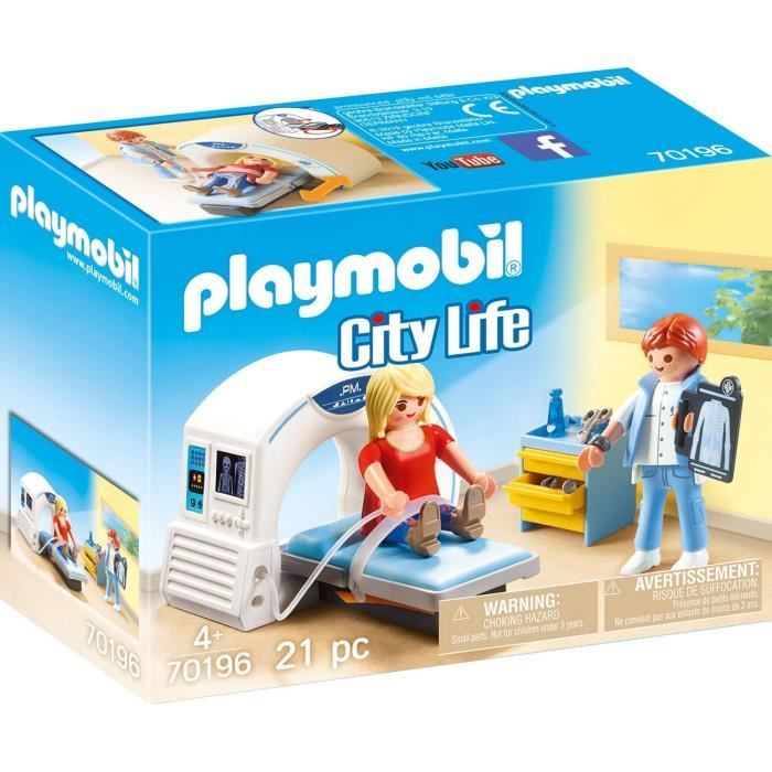 Playmobil City Life L Hopital Salle De Radiologie Nouveaute Achat Vente Univers Miniature Cdiscount