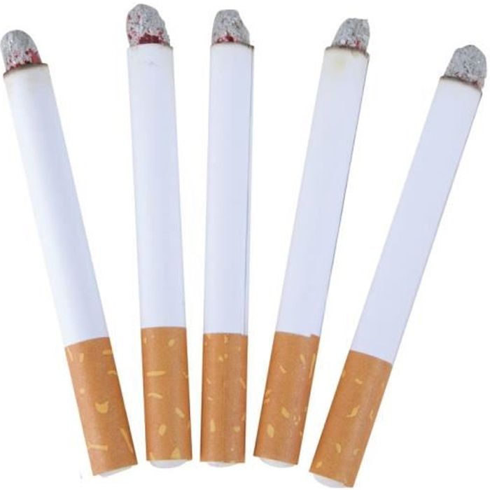 5 Fausses Cigarettes Factice- 8.5 cm