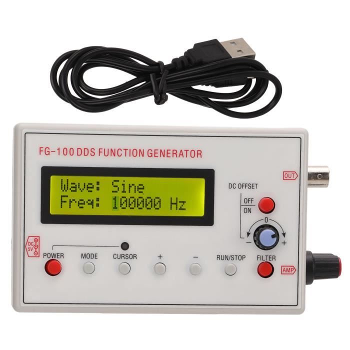 Générateur Modulateur émetteur DDS AM - 100kHz à 2MHz - Sans PLL - Neuf
