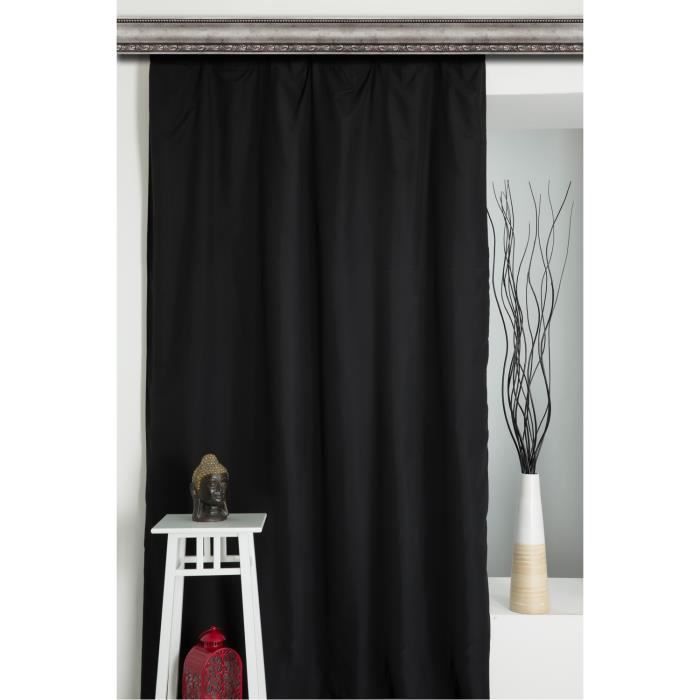 Rideau Thermique Anti Froid 140 X 240 Cm A Galon Fronceur Achat Vente Rideau Soldes Cdiscount