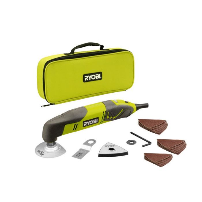 Pack RYOBI Outil multifonctions RMT200 10 triangles abrasifs RAK10MT - vue 8