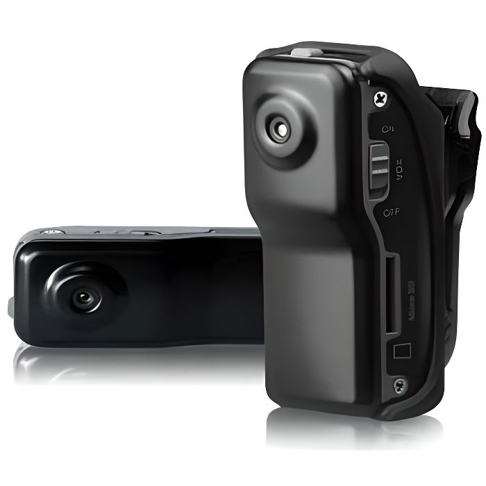 Mini caméra espion - Camera SPORT ESPION - Noir - Enregistrement vidéo 720x480 - Détection de son