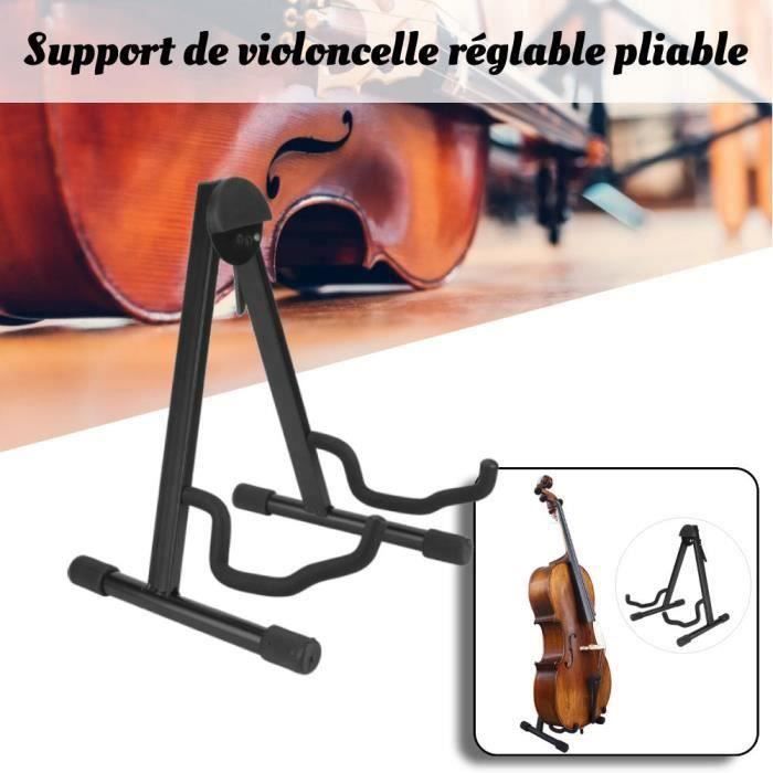 Yongme-Support de violoncelle de style X en acier solide LAM8