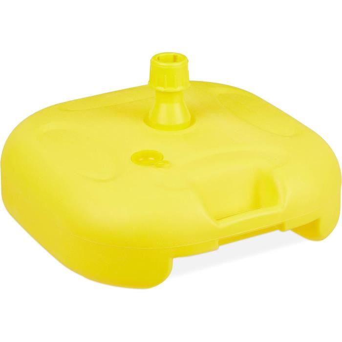 Relaxdays Pied de Parasol, Douille pour aintien, Plastique, avec