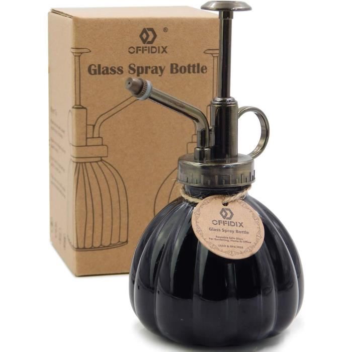 Vaporisateur Vintage En Verre Pour Plantes, Pompe En Verre Et Métal, Petit Pulvérisateur De Plantes, Arrosoir Pour Intérieur Et Extérieur, Dégradé De Couleur Marron