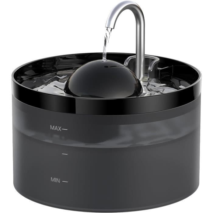 Meilleurs prix pour UIOOQ Fontaine à Eau pour Chat, Fountaine d'eau de Compagnie avec Pompe Ultra Silencieuse, Filtre à Carbone Activé Gardez l'eau 241