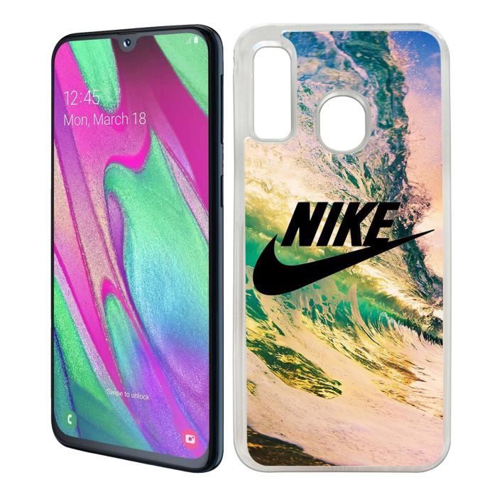 Coque pour Samsung Galaxy A40 - Nike Wave. Accessoire téléphone - Cdiscount Téléphonie coque samsung a 40 nike