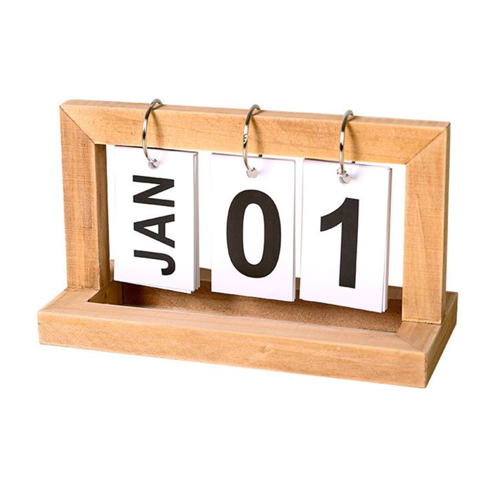 Td Calendrier Noel L Avent Creatif Bois Bureau Decoration Cadeau Mois Maison Style Nordique Etude Eternel Anniversaire Perpetuel Jo Cdiscount Beaux Arts Et Loisirs Creatifs