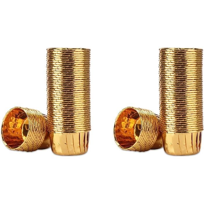 ANCLLO 50 Pièces Fête Hippopotame Tasses à Cupcakes Jetables Papier D