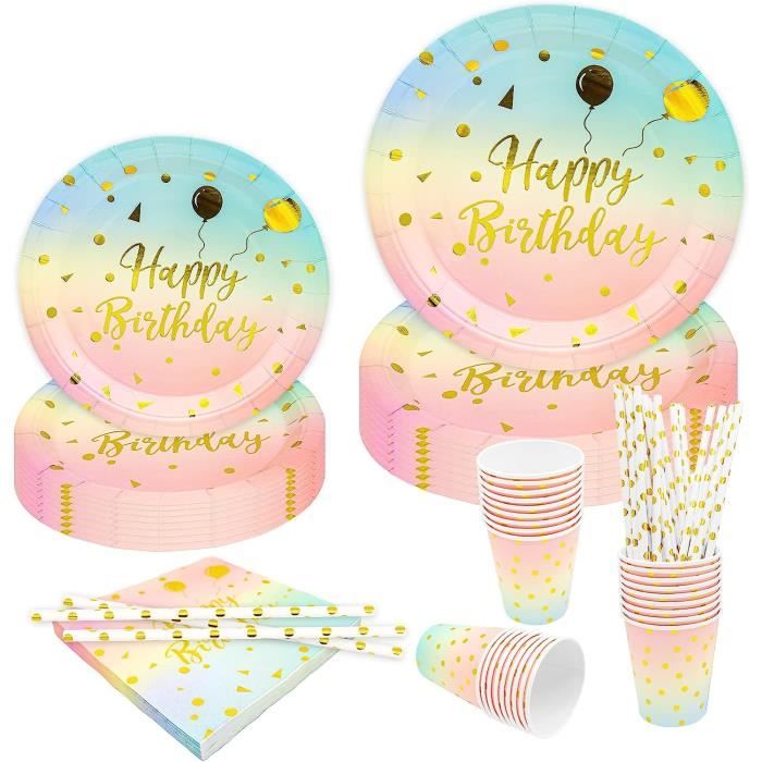 Kit De 38 Pièces Pour Fête D’anniversaire Enfant – Slap Bracelets, Porte-clés, Tatouages, Sacs Cadeaux – Thème Classique