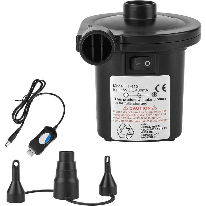 Pompe à Air Électrique, Gonfleur Matelas Gonflable, Gonfleur 220V AC