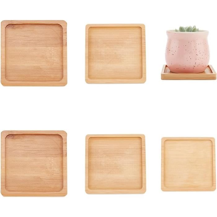 BIOZOYG Ensemble Assiettes Bambou Avec Ventouse Et Cuillère - Vaisselle Bébé Écologique FSC