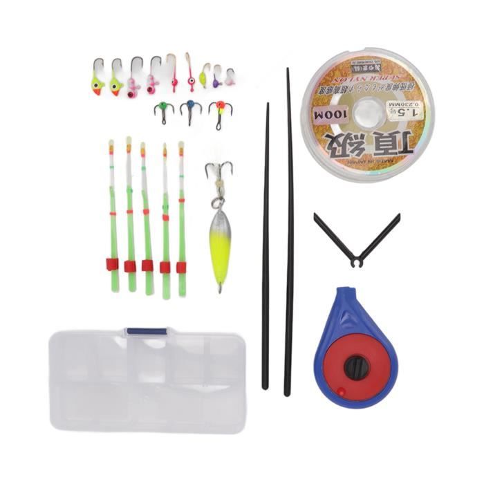 Mini Canne à Pêche Sur Glace Pour Enfant - Léger Et Compact - Longueur 33,5 Cm - Jouet/pêche